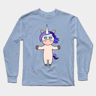 Adorable little unicorn Long Sleeve T-Shirt